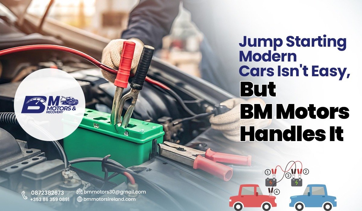 Jump Starting Modern Cars Isn't Easy, But BM Motors Handles It