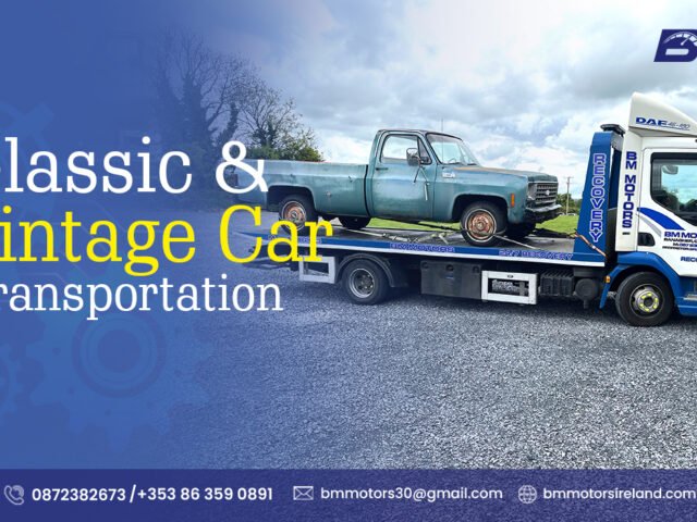 Classic and Vintage Car Transportation: Special Care for Older Vehicles